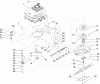 Rasenmäher 22188 - Toro 21" Heavy-Duty Recycler Walk-Behind Mower (SN: 270000001 - 270999999) (2007) Spareparts ENGINE AND BLADE ASSEMBLY