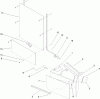 Compact Utility Attachments 22429 - Toro Stump Grinder, Dingo Compact Utility Loaders (SN: 311000001 - 311999999) (2011) Spareparts SHIELD AND GUARD ASSEMBLY