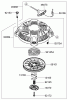 Rasenmäher 22188 - Toro 21" Heavy-Duty Recycler Walk-Behind Mower (SN: 270000001 - 270999999) (2007) Spareparts STARTER ASSEMBLY KAWASAKI FJ180V-AS30