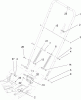 Rasenmäher 22188 - Toro 21" Heavy-Duty Recycler Walk-Behind Mower (SN: 280000001 - 280999999) (2008) Spareparts HANDLE ASSEMBLY
