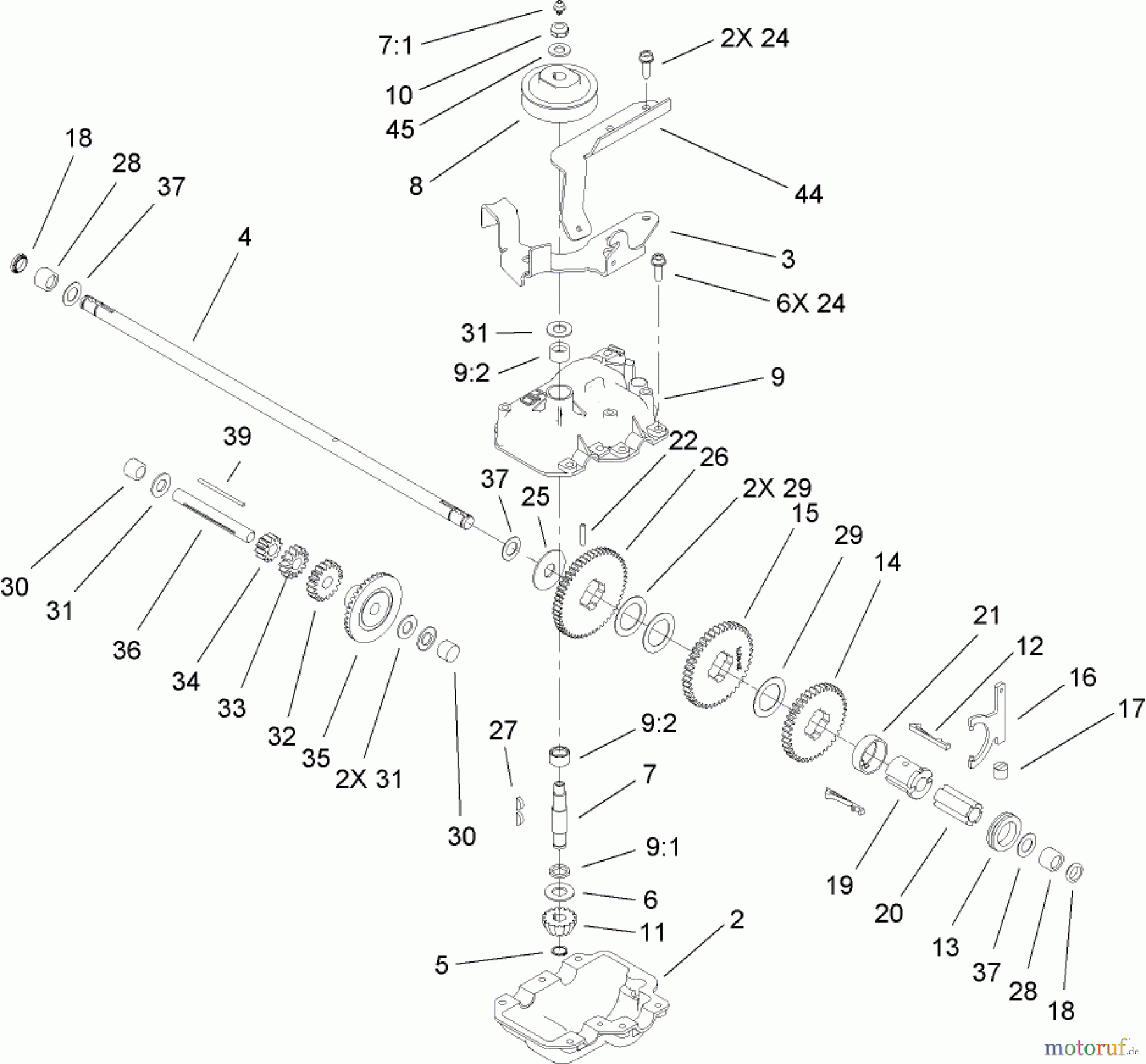  Rasenmäher 22189 - Toro 21