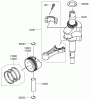 Rasenmäher 22191 - Toro 21" Heavy-Duty Recycler Walk-Behind Mower (SN: 280000001 - 280999999) (2008) Spareparts PISTON AND CRANKSHAFT ASSEMBLY KAWASAKI FJ180V-AS36