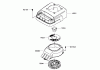 Rasenmäher 22194 - Toro PT21 Trim Mower (SN: 280000001 - 280999999) (2008) Spareparts COOLING EQUIPMENT ASSEMBLY KAWASAKI FJ180V-AS34