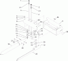 Compact Utility Attachments 22438 - Toro Tree Forks, Dingo Compact Utility Loaders (SN: 280000001 - 280999999) (2008) Spareparts TREE FORK ASSEMBLY