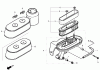 Rasenmäher 22196 - Toro 21" Heavy-Duty Recycler Walk-Behind Mower (SN: 270000001 - 270999999) (2007) Spareparts AIR CLEANER ASSEMBLY HONDA GXV160UH2 T1AH