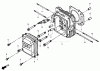 Rasenmäher 22196 - Toro 21" Heavy-Duty Recycler Walk-Behind Mower (SN: 270000001 - 270999999) (2007) Spareparts CYLINDER HEAD ASSEMBLY HONDA GXV160UH2 T1AH