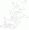 Rasenmäher 22196 - Toro 21" Heavy-Duty Recycler Walk-Behind Mower (SN: 270000001 - 270999999) (2007) Spareparts HANDLE ASSEMBLY