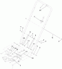 Rasenmäher 22198 - Toro 21" Heavy-Duty Recycler Walk-Behind Mower (SN: 311000001 - 311999999) (2011) Spareparts HANDLE ASSEMBLY