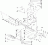 Rasenmäher 22200TE - Toro 66cm Heavy-Duty Rear Bagger Lawn Mower (SN: 310000001 - 310999999) (2010) Spareparts GEAR CASE ASSEMBLY NO. 116-0786