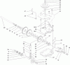 Rasenmäher 22203TE - Toro 66cm Heavy-Duty Rear Bagger Lawn Mower (SN: 313000001 - 313999999) (2013) Spareparts GEAR CASE ASSEMBLY NO. 116-0786