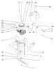 Rasenmäher 22260 - Toro Side Discharge Mower (SN: 210000001 - 210999999) (2001) Spareparts ENGINE AND BLADE ASSEMBLY