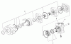 Compact Utility Attachments 22445 - Toro 40" Tiller, Dingo Compact Utility Loader (SN: 200000001 - 200999999) (2000) Spareparts HYDRAULIC MOTOR ASSEMBLY NO. 98-9084