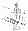 Rasenmäher 22261 - Toro Side Discharge Mower (SN: 200000001 - 200999999) (2000) Spareparts AXLE ASSEMBLY NO. 92-7869