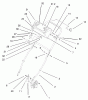 Rasenmäher 22261 - Toro Side Discharge Mower (SN: 230000001 - 230999999) (2003) Spareparts HANDLE ASSEMBLY
