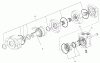 Compact Utility Attachments 22445 - Toro 40" Tiller, Dingo Compact Utility Loader (SN: 220000001 - 220999999) (2002) Spareparts HYDRAULIC MOTOR ASSEMBLY NO. 98-9084