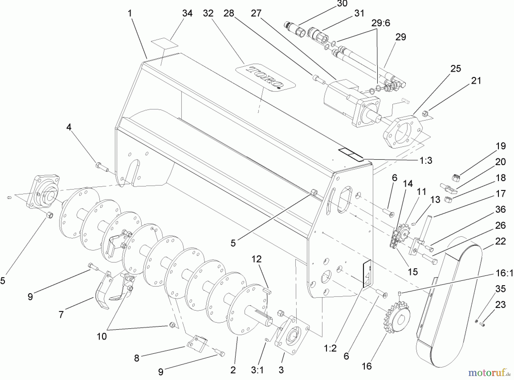  Compact Utility Attachments 22445 - Toro 40