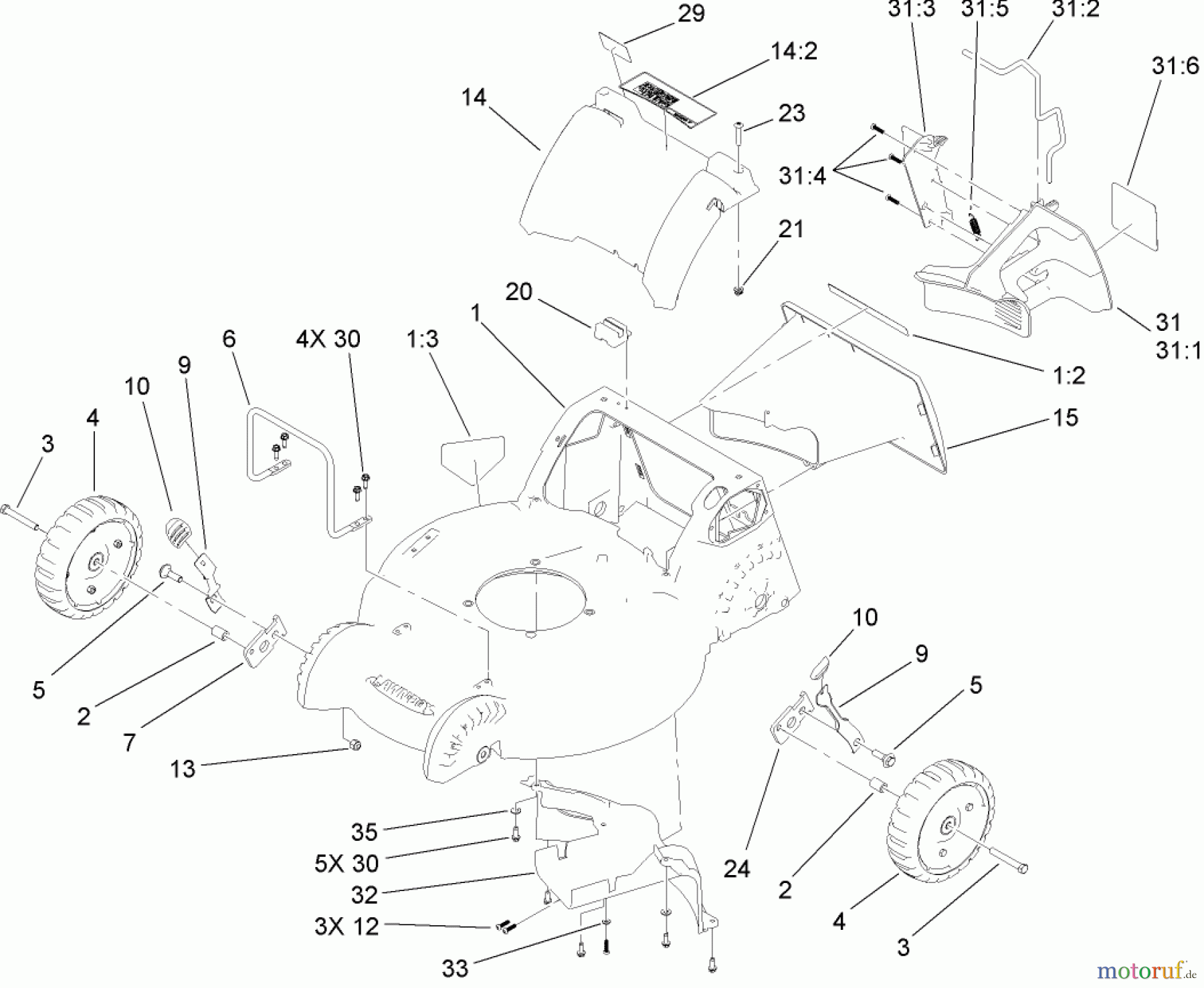  Rasenmäher 22271 - Toro 21