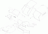 Rasenmäher 22298 - Toro 21" Heavy-Duty Recycler Walk-Behind Mower (SN: 314000001 - 314999999) (2014) Spareparts GRASS BAG ASSEMBLY