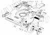 Rasenmäher 22621 - Toro Walk-Behind Mower (SN: 7000001 - 7999999) (1987) Spareparts HOUSING ASSEMBLY (MODEL NO. 22525)