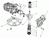 Rasenmäher 22580 - Toro Walk-Behind Mower (SN: 0000001 - 0999999) (1990) Spareparts CRANKSHAFT ASSEMBLY (MODEL NO. 47PK9-3)