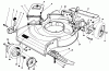 Rasenmäher 22580 - Toro Walk-Behind Mower (SN: 0000001 - 0999999) (1990) Spareparts HOUSING ASSEMBLY