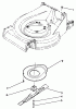 Rasenmäher 22581 - Toro Walk-Behind Mower (SN: 1000001 - 1999999) (1991) Spareparts BLADE & SHIELD ASSEMBLY