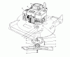 Rasenmäher 22621 - Toro Walk-Behind Mower (SN: 0000001 - 0999999) (1990) Spareparts ENGINE ASSEMBLY