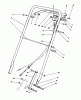 Rasenmäher 22621 - Toro Walk-Behind Mower (SN: 0000001 - 0999999) (1990) Spareparts HANDLE ASSEMBLY