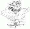 Rasenmäher 22621 - Toro Walk-Behind Mower (SN: 1000001 - 1999999) (1991) Spareparts ENGINE ASSEMBLY