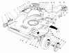 Rasenmäher 22621 - Toro Walk-Behind Mower (SN: 1000001 - 1999999) (1991) Spareparts HOUSING ASSEMBLY (MODEL 22622)