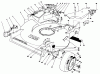 Rasenmäher 22621 - Toro Walk-Behind Mower (SN: 8000001 - 8999999) (1988) Spareparts HOUSING ASSEMBLY