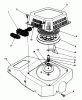 Rasenmäher 22621C - Toro Walk-Behind Mower (SN: 9000001 - 9999999) (1989) Spareparts ENGINE ASSEMBLY MODEL NO. VMJ-8 #1