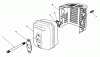 Rasenmäher 22621C - Toro Walk-Behind Mower (SN: 9000001 - 9999999) (1989) Spareparts ENGINE ASSEMBLY MODEL NO. VMJ-8 #7