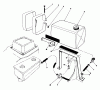 Rasenmäher 22621C - Toro Walk-Behind Mower (SN: 9000001 - 9999999) (1989) Spareparts GAS TANK ASSEMBLY