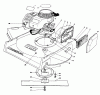 Rasenmäher 22700B - Toro Walk-Behind Mower (SN: 39000001 - 39999999) (1993) Spareparts ENGINE ASSEMBLY