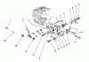 Rasenmäher 22700B - Toro Walk-Behind Mower (SN: 39000001 - 39999999) (1993) Spareparts GOVERNOR ASSEMBLY (MODEL NO. 47PN2-3)