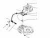 Rasenmäher 22700BC - Toro Walk-Behind Mower (SN: 5900001 - 5999999) (1995) Spareparts IGNITION ASSEMBLY (MODEL NO. 47PR4-3)