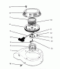 Rasenmäher 22700BC - Toro Walk-Behind Mower (SN: 5900001 - 5999999) (1995) Spareparts RECOIL ASSEMBLY (MODEL NO. 47PR4-3)