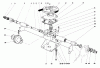 Rasenmäher 23100 - Toro Walk-Behind Mower (SN: 1000001 - 1999999) (1971) Spareparts GEAR BOX ASSEMBLY