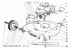 Rasenmäher 23000 - Toro Whirlwind Walk-Behind Mower (SN: 9000001 - 9999999) (1969) Spareparts HOUSING ASSEMBLY H. P. MODEL