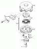 Rasenmäher 23000 - Toro Whirlwind Walk-Behind Mower (SN: 0000001 - 0999999) (1970) Spareparts REWIND STARTER NO. 590420