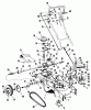 Rasenmäher 23000 - Toro Whirlwind Walk-Behind Mower (SN: 4000001 - 4999999) (1964) Spareparts 21" WHIRLWIND HEVI-DUTY SELF PROPELLED MOWER PARTS LIST