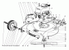 Rasenmäher 23144 - Toro Whirlwind Hevi-Duty Walk-Behind Mower (SN: 4000001 - 4999999) (1974) Spareparts HOUSING ASSEMBLY S.P. MODELS 23144 & 23123