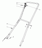 Rasenmäher 23022 - Toro Walk-Behind Mower (SN: 2000001 - 2999999) (1982) Spareparts HANDLE ASSEMBLY