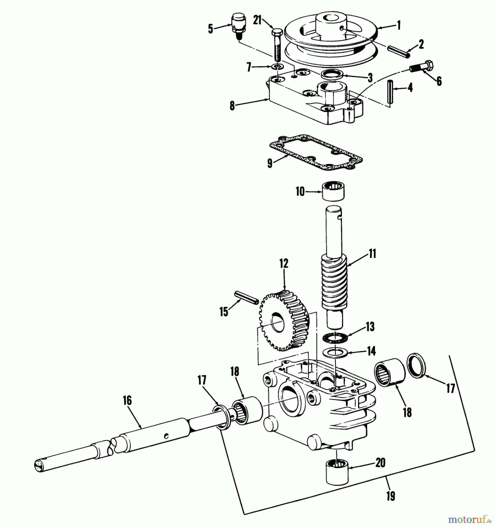  Rasenmäher 23301 - Toro Walk-Behind Mower (SN: 2000001 - 2999999) (1972) 25