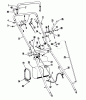 Rasenmäher 23201 - Toro Whirlwind Walk-Behind Mower (SN: 9000001 - 9999999) (1969) Spareparts 25" & 34" HANDLE ASSEMBLY