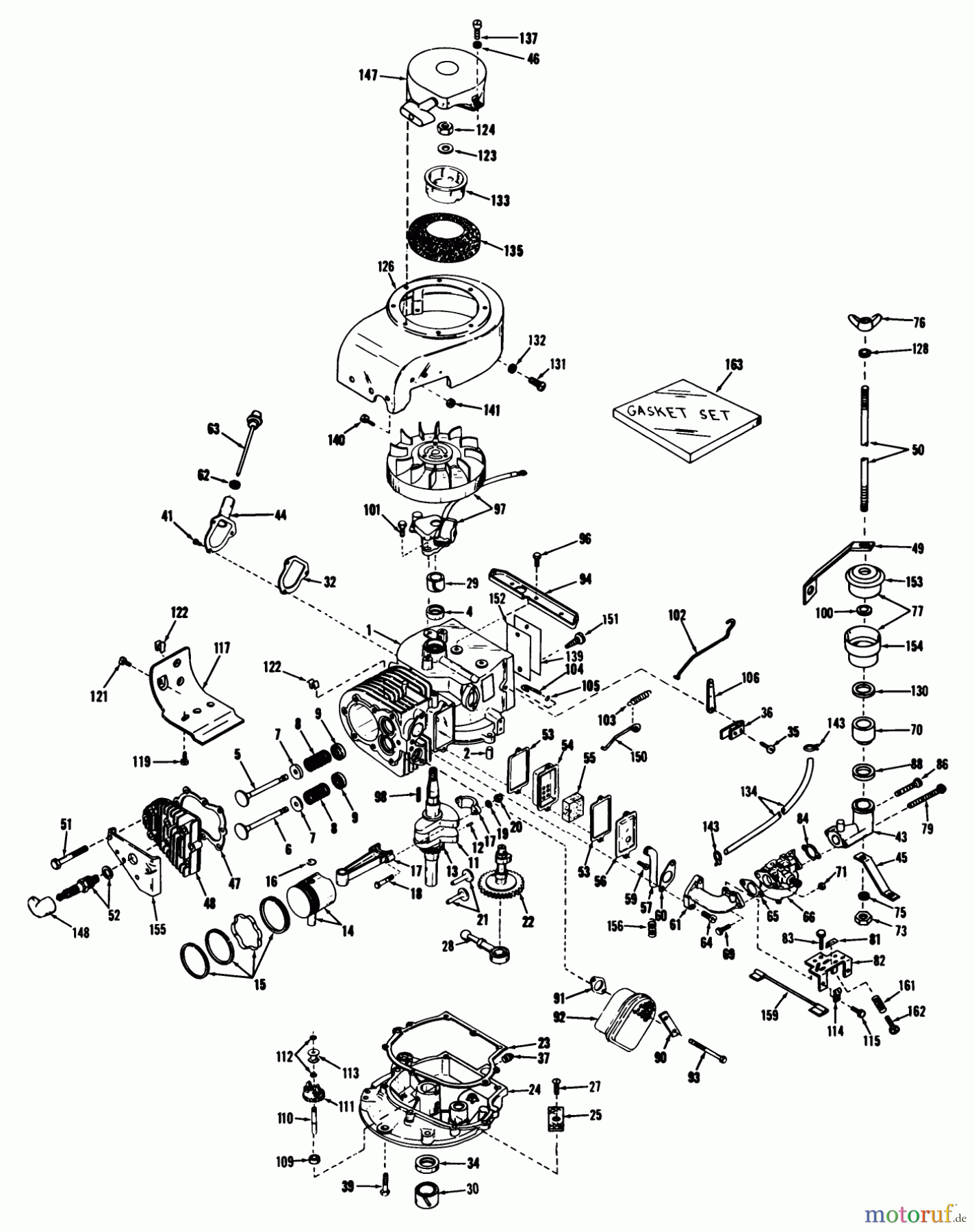  Rasenmäher 23201 - Toro Whirlwind Walk-Behind Mower (SN: 8000001 - 8999999) (1968) 25