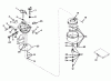 Rasenmäher 23301 - Toro Walk-Behind Mower (SN: 2000001 - 2999999) (1972) Spareparts CARBURETOR MODEL NO. 631115 PARTS LIST