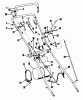 Rasenmäher 23205 - Toro Whirlwind Walk-Behind Mower (SN: 5000001 - 5999999) (1975) Spareparts HANDLE ASSEMBLY