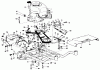 Rasenmäher 23267 - Toro Walk-Behind Mower (SN: 1000001 - 1999999) (1981) Spareparts ENGINE AND FRAME ASSEMBLY